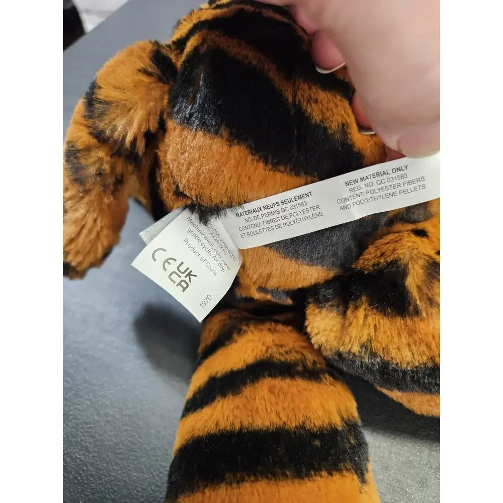 Mary Meyer Marshmallow Zoo Tiger Plush 14 Floppy Beanbag Stuffed Animal Soft Toy